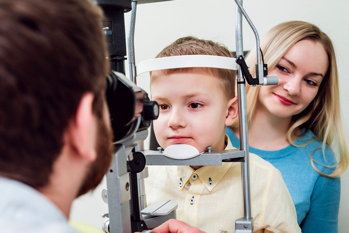 consulta oftalmologica en niños